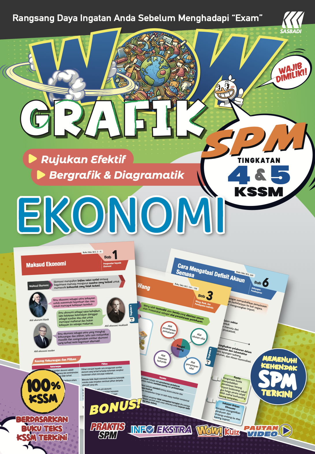 Wow Grafik SPM Ekonomi (Edisi 2025) Cover